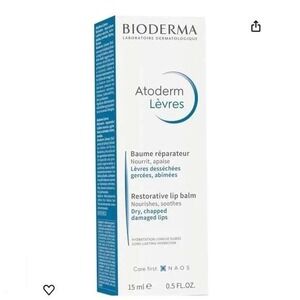 Bioderma Atoderm‎ Restorative Lip Balm - Nourishes Dry Lips 0.5 fl oz / #M7144